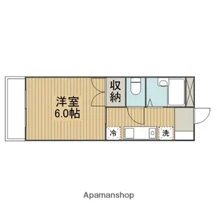 神奈川県相模原市中央区共和4丁目【マンション】の間取り