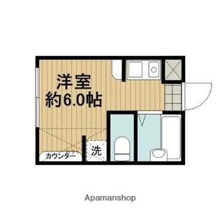 パレアトラス相模が丘【103号室】の間取り