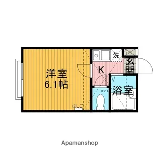 ボン・ボヤージュ【2階】の間取り