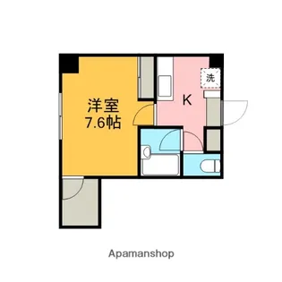 グランディヒルズ【403号室】の間取り