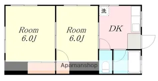 神奈川県相模原市南区上鶴間6丁目【アパート】の間取り