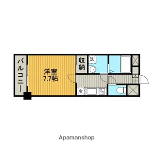 ESPACIO MACHIDA【7階】の間取り