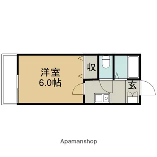 ランドペアハイム【1階】の間取り