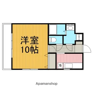 クレスト【2階】の間取り