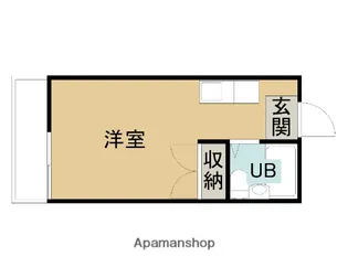 ハイツエミール【1階】の間取り