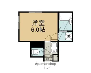 パークグランデ富士見【1階】の間取り