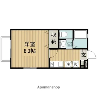 カームヒルズ【2階】の間取り