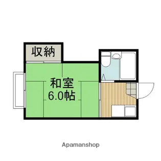 アルス東林間【2階】の間取り