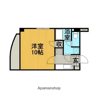 フローラ日野【3階】の間取り
