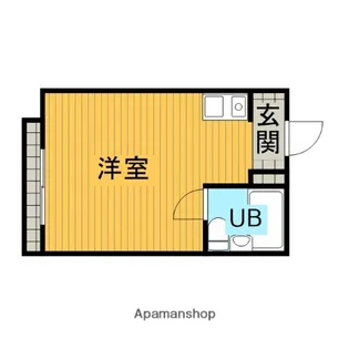 キューブ中央林間【3階】の間取り