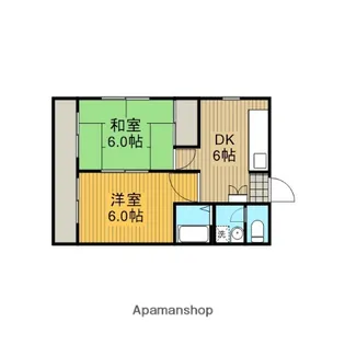 シティ高山【2階】の間取り