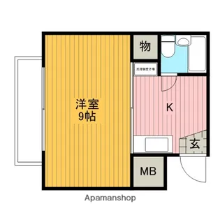 神奈川県相模原市中央区弥栄2丁目【マンション】の間取り