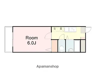 スナイプドミ【2階】の間取り
