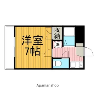 シティーユー中町Ⅱ【3階】の間取り