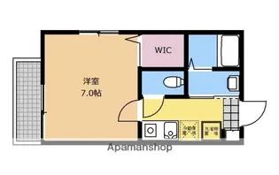 マ・メゾン鹿沼台【101号室】の間取り