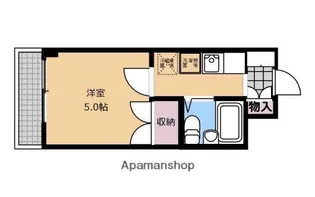 ヴェラ・カヌマ【205号室】の間取り