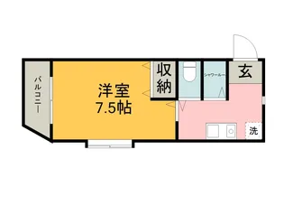 メゾンドAⅡ【2階】の間取り
