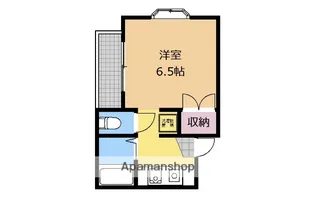 パーソナルハイツ橋本【102号室】の間取り