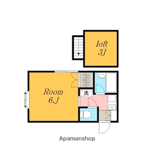 ハイツセイワ【2階】の間取り