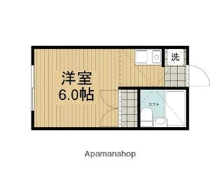 メゾンエスポア【203号室】の間取り