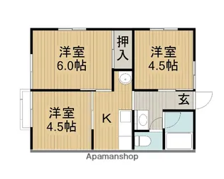 シティハイムT.Y【1階】の間取り