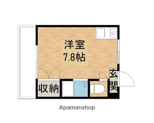 エクシード文京【203号室】の間取り