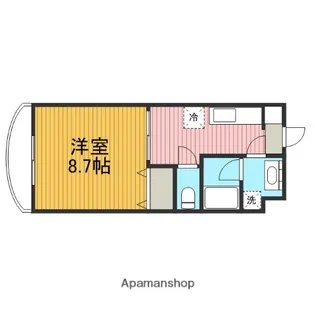 スターブルシェーヌ【3階】の間取り