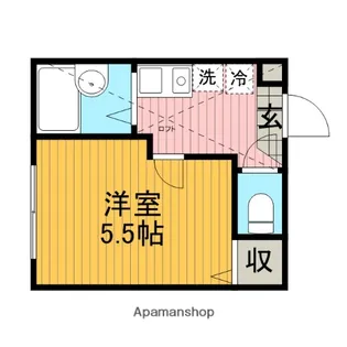 ミルコリーヌ弐番館【202号室】の間取り