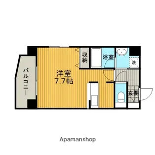ヴェスミール【5階】の間取り