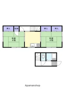 グリーンハウス【2階】の間取り