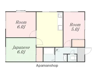 グランデュール緑ヶ丘【1階】の間取り
