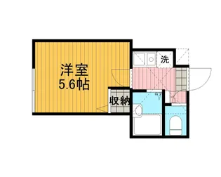 ユイットA【1階】の間取り