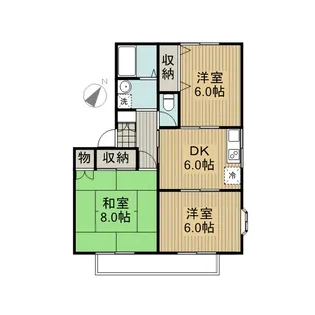 3DKの間取り画像