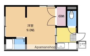 味好荘【201号室】の間取り