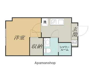 ハイツFK相模大野【4階】の間取り