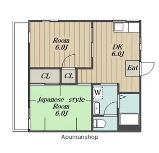 ハイツ並木B【103号室】の間取り