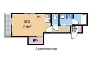パークサイド鹿沼台【302号室】の間取り