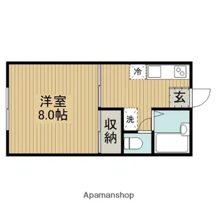 アルテール相模大野【1階】の間取り