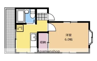 MAISON DE ANTIQUE【201号室】の間取り