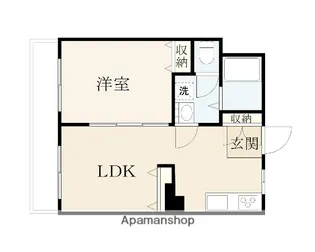 ROSSOMATTONE ロッソマットーネ【3階】の間取り