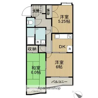 マーメゾン相模(分譲)【3階】の間取り