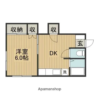 三平荘【2階】の間取り