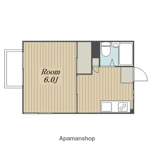 メゾン佐藤【203号室】の間取り