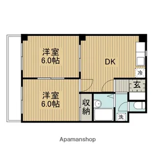 グリーンハイツ相模原【103号室】の間取り