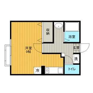 すずかけ【203号室】の間取り
