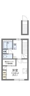 レオパレスセグンド【2階】の間取り