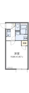 クレイノエスポワール町田【2階】の間取り