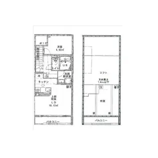 アムール R.【2階】の間取り