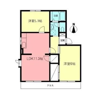 ドミール・サトウA【102号室】の間取り