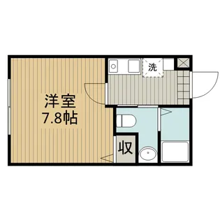 ラ・シャンス【1階】の間取り